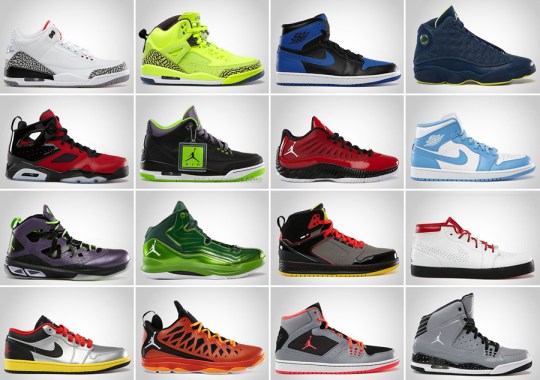 Jordan Brand February 2013 Footwear Releases