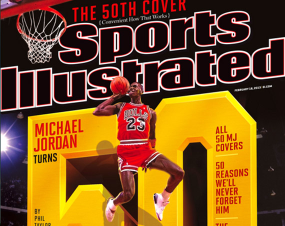 Michael Jordan's 50th Sports Illustrated Cover