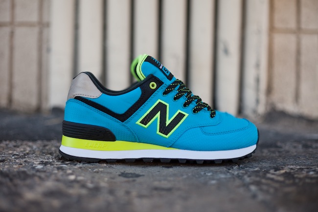 New Balance 574 Windbreaker Blue 1