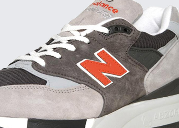 New Balance 998 Grey Orange