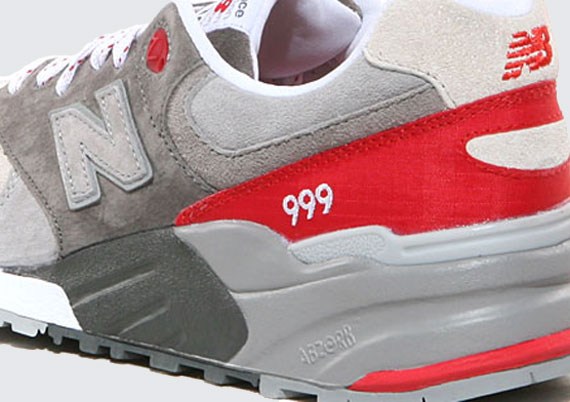 new balance 999 grey and red