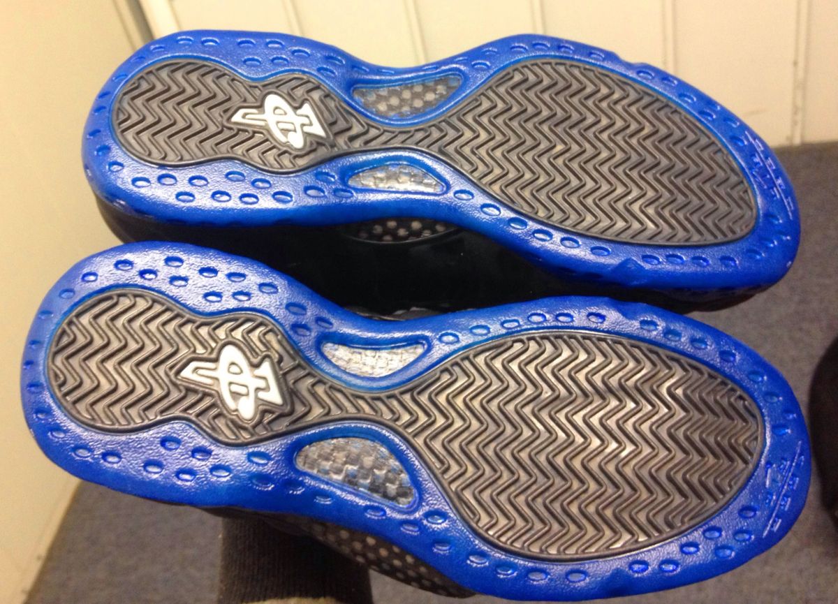 foamposite sole swap