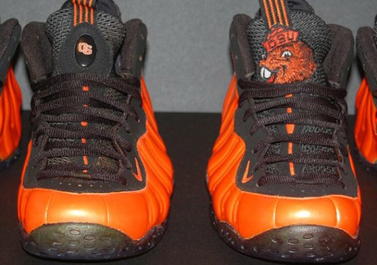 Nike Air Foamposite One “Oregon State” Customs by JP