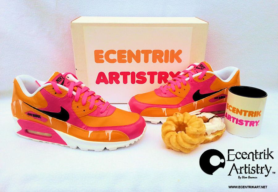 nike-air-max-90-coffee-and-donuts-customs-04 Nike Air Max 90 Coffee And Donuts Customs 04