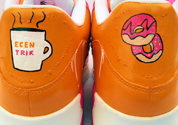 Nike Air Max 90 "Coffee & Donuts" Customs by Ecentrik Artistry