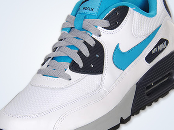 Nike Air Max 90 Essential - White - Neo Turquoise