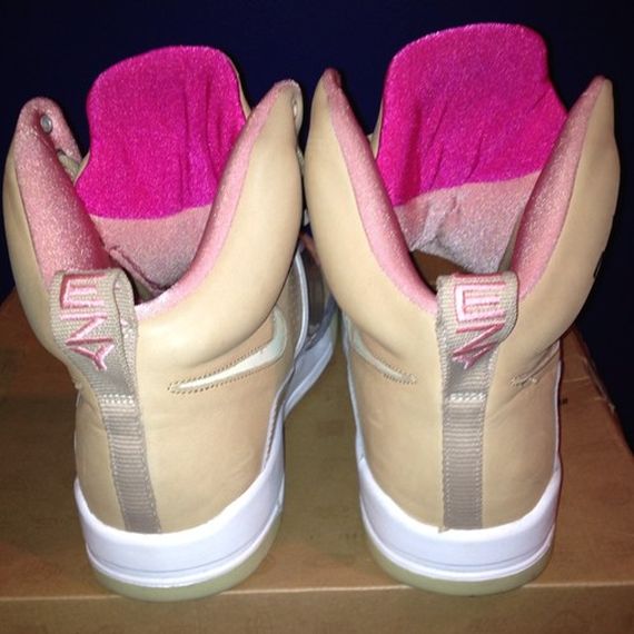 Check Out This Nike Air Yeezy 2 Mismatch Sample Autographed By Kanye West