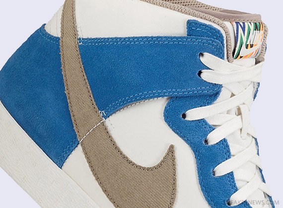 Nike Dunk High AC Sail Photo Blue Khaki SneakerNews