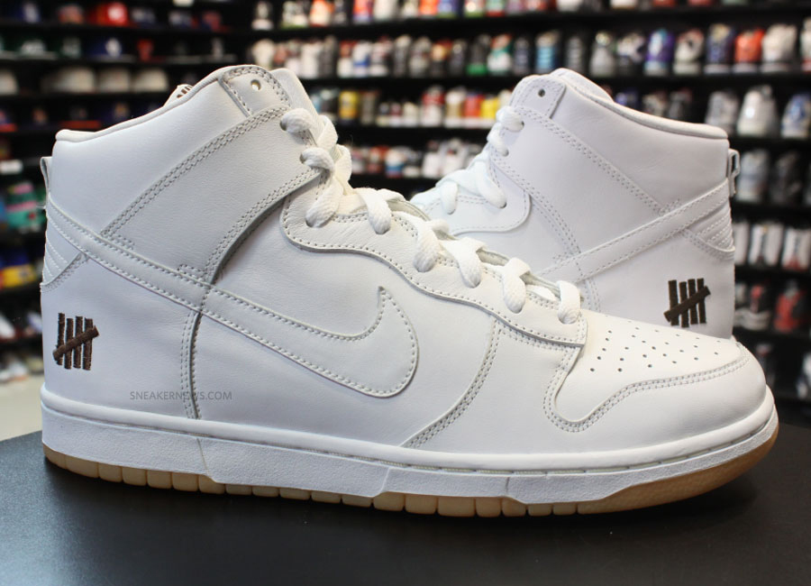 UNDFTD x Nike Dunk High - 2002 Sample vs. 2013 Release Comparison ...