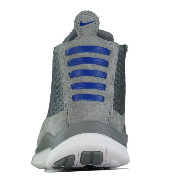 Nike Free Chukka Woven Cool Grey Hyper Blue 3