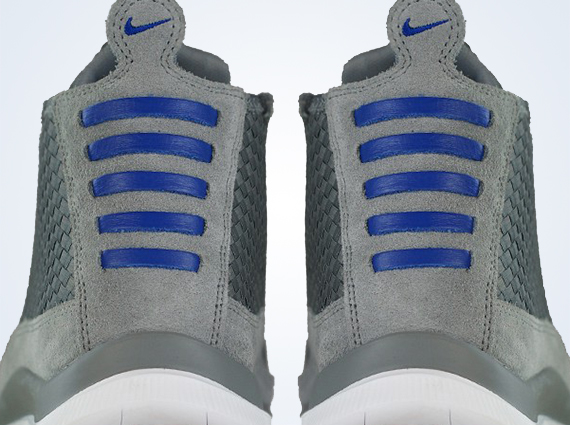 Nike Free Woven Chukka – Cool Grey – Hyper Blue