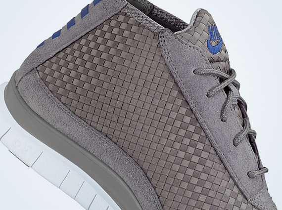 Nike Free Woven Chukka – Grey – Blue