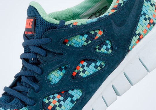 Nike Free Run+ 2 Woven – Sport Turquoise – Tourmaline – Total Crimson