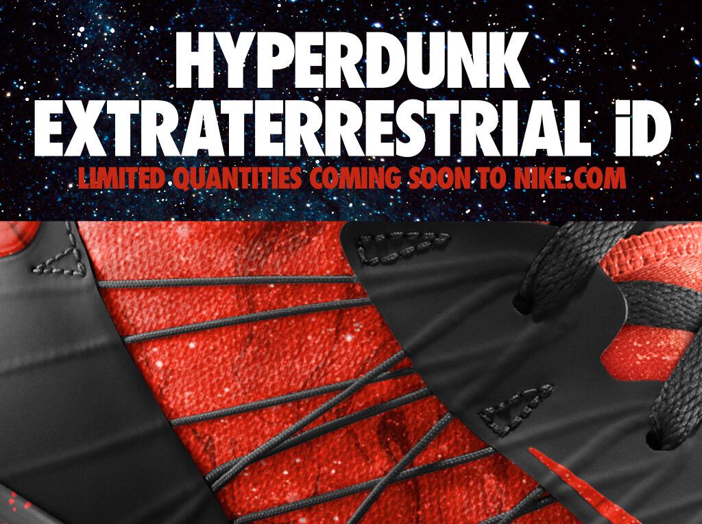 Nike Hyperdunk 2012 iD "Extraterrestrial"