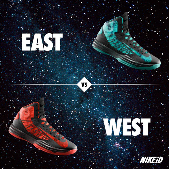 Nike Hyperdunk 2012 iD “Extraterrestrial” - East vs. West - SneakerNews.com