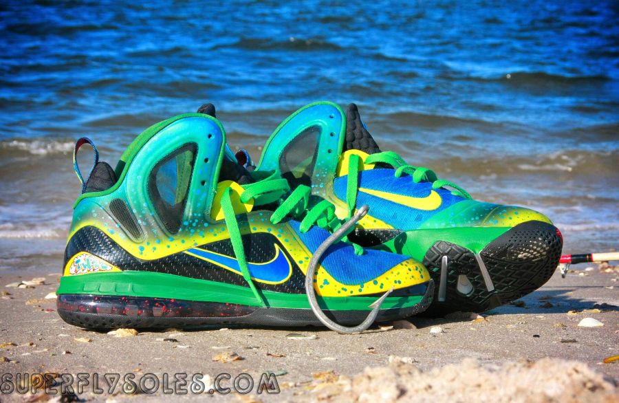 Nike Lebron 9 Elite Mahi Mahi Customs 04