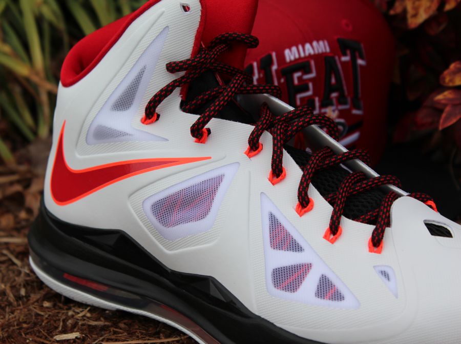 Lebron 10 heat home best sale