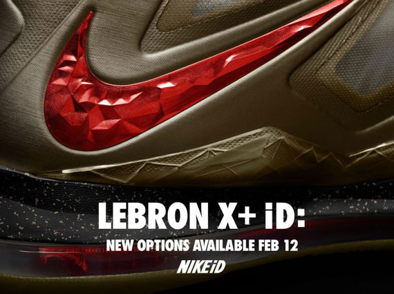 Nike Lebron X Id New Options February 2013 1