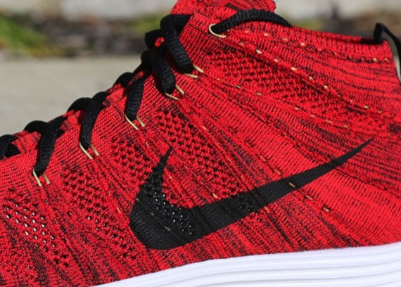 Nike Lunar Flyknit Chukka – University Red – Black