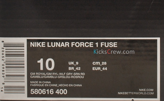 Nike Lunar Force 1 Royal Red 05