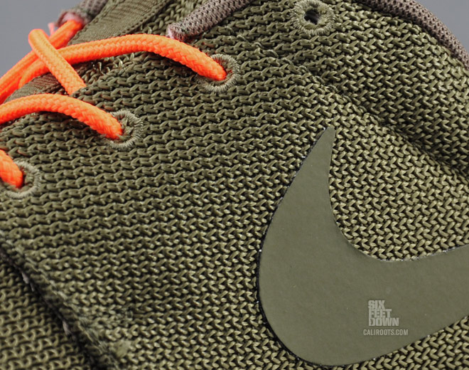 Nike Roshe Run Squadron Green Total Orange 04