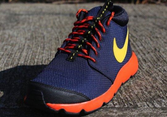 Nike Rosherun Trail – Obsidian – Vivid Sulfur – Team Orange