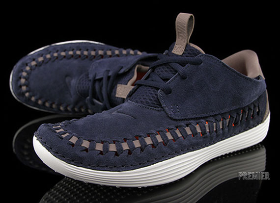 Nike Solarsoft Moccasin Premium Woven Dark - SneakerNews.com