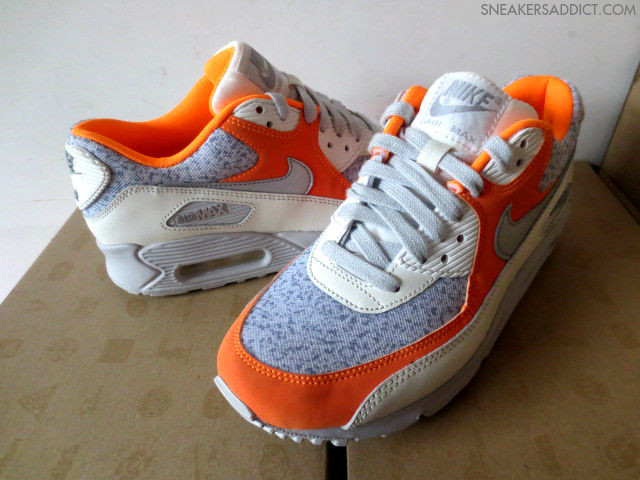 nike-wmns-air-max-90-speckle-camo-orange-grey-white-3 Nike Wmns Air Max 90 Speckle Camo Orange Grey White 3