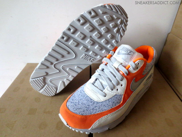 nike-wmns-air-max-90-speckle-camo-orange-grey-white-6 Nike Wmns Air Max 90 Speckle Camo Orange Grey White 6