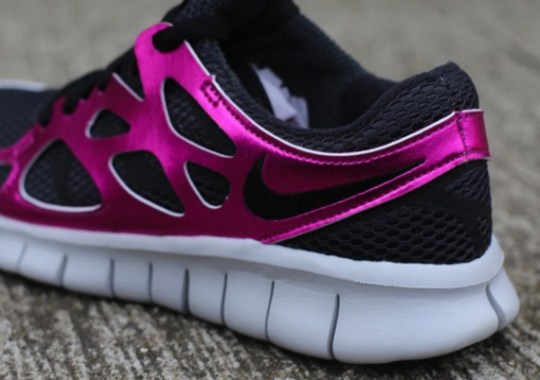Nike WMNS Free Run+ 2 PRM EXT – Black – Rave Pink