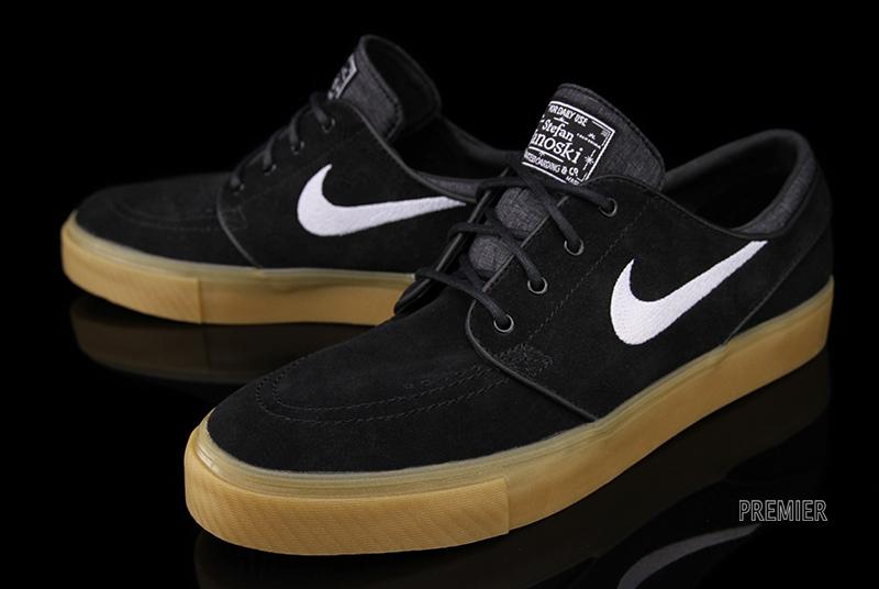 Nike Zoom Stefan Janoski Black White Gum 2