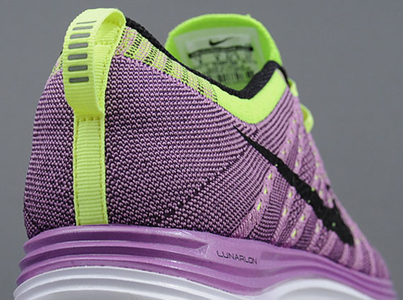 Purple Volt Nike Flyknit One 00