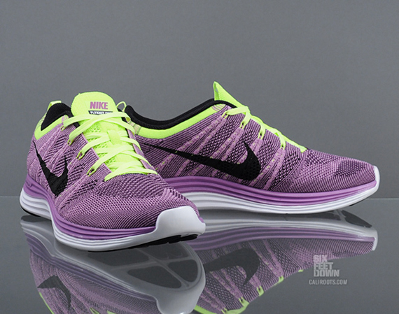 Nike Flyknit Lunar1+ - Grand Purple - Black - Laser Purple - Volt ...