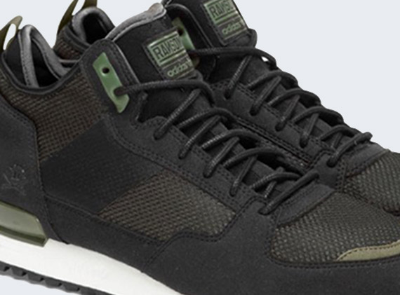 carbohidrato Ruina si puedes RANSOM x adidas Originals Military Trail - Black - Olive - SneakerNews.com
