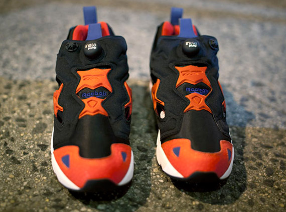 Reebok Pump Fury Hls Black Red Blue