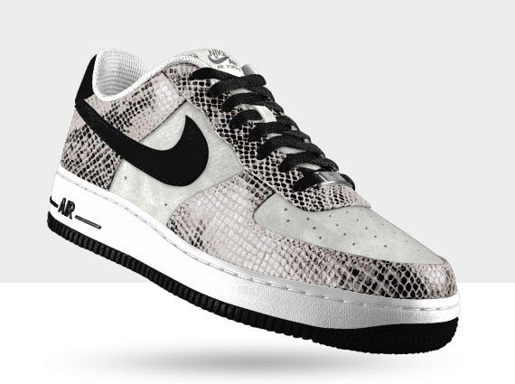 Nike Air Force 1 iD - Snakeskin Option Available - SneakerNews.com
