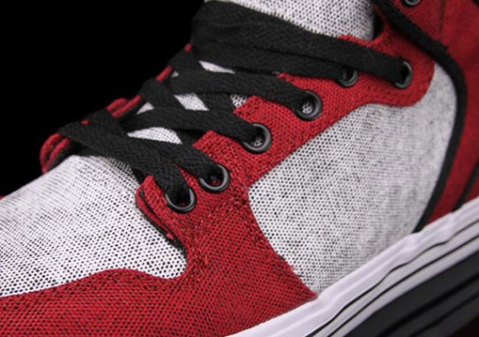 Supra Vaider Mid – Red – Grey – Black