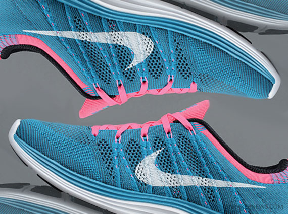 Turquoise Pink Flyknit One 00