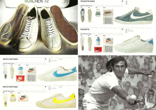 Vintage Nike Tennis Catalogs