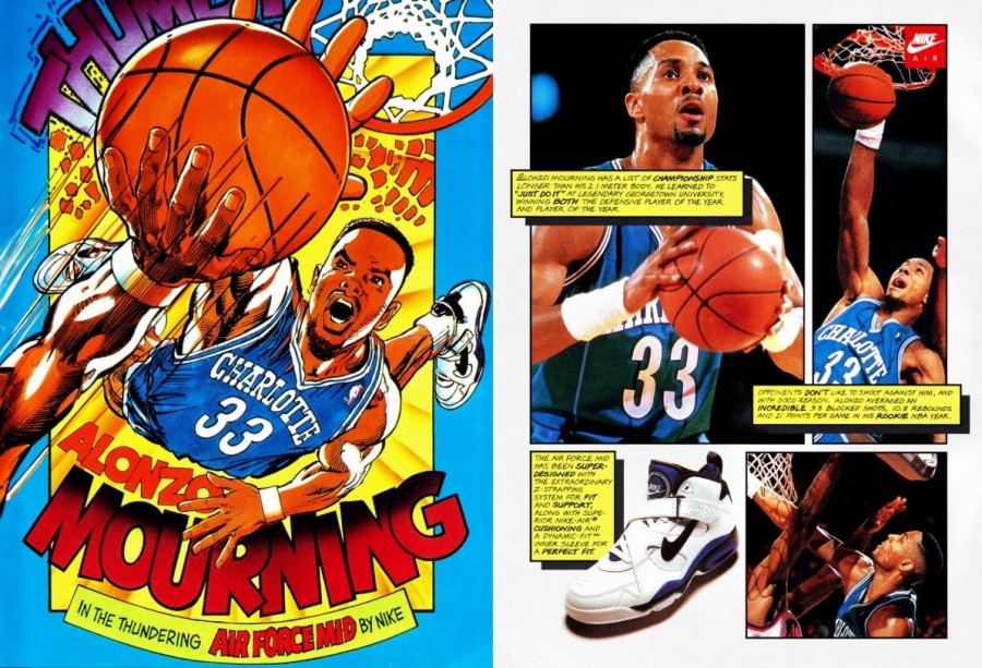 1993 Nike Basketball Alonzo Mourning Ad