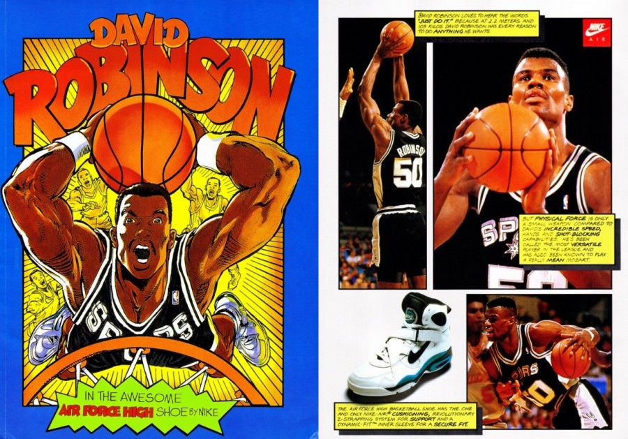 1993 Nike Basketball David Robinson Ad