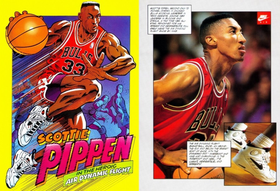 1993 Nike Basketball Scottie Pippen Ad