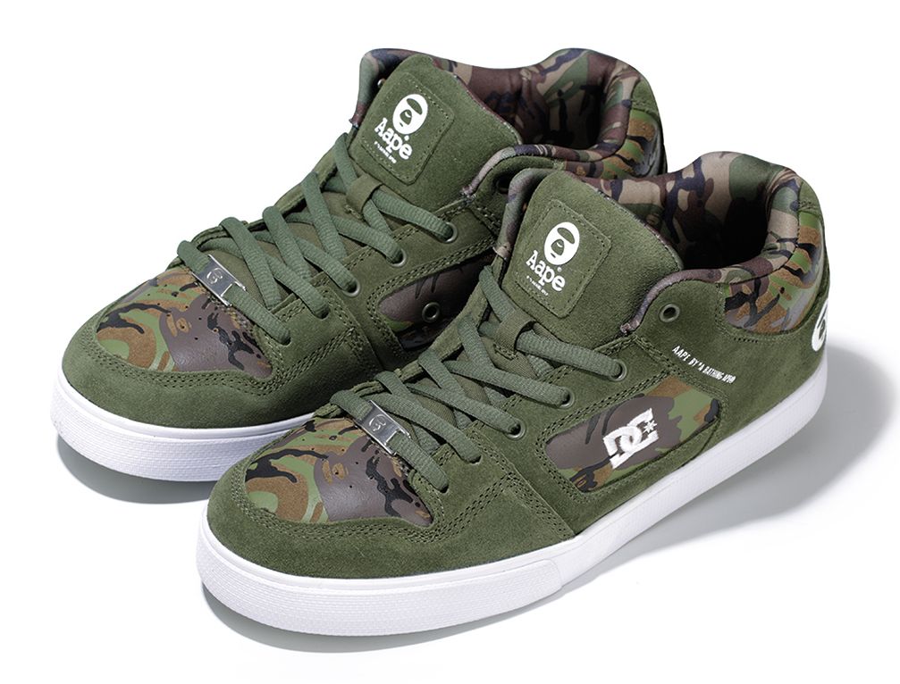 camouflage dc shoes