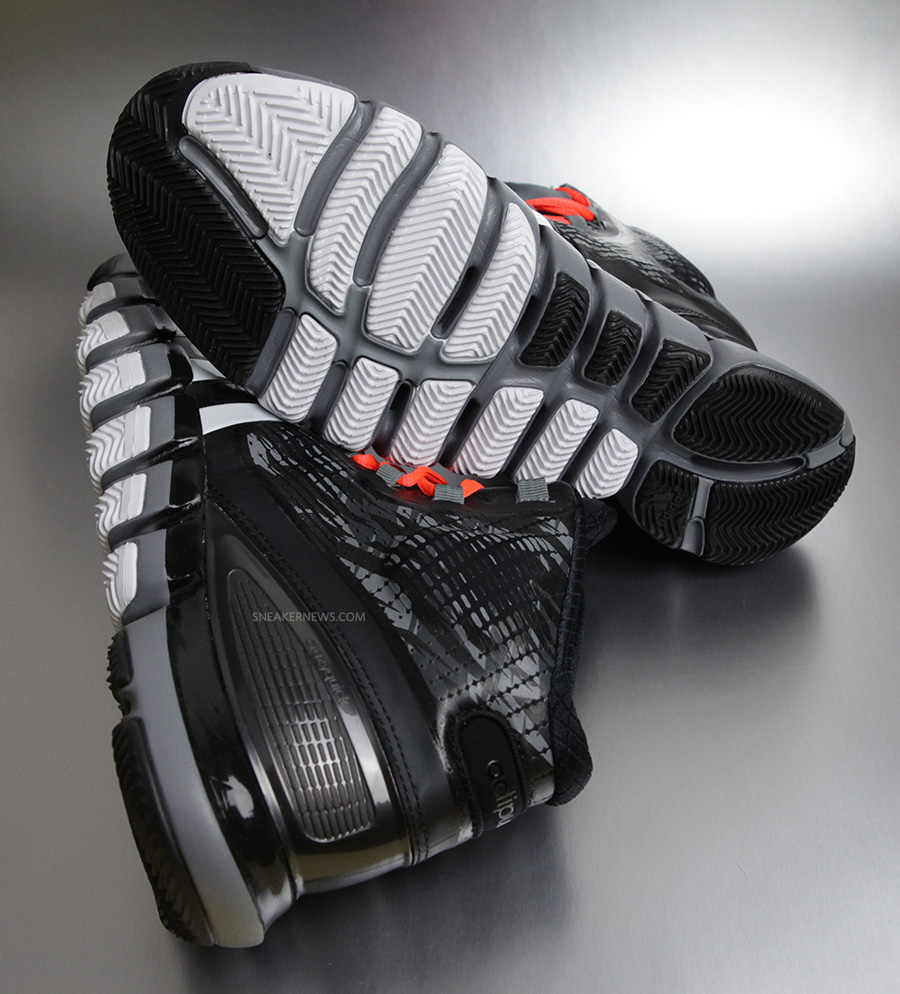 Adidas Crazyquick Basketball Black Grey White 1