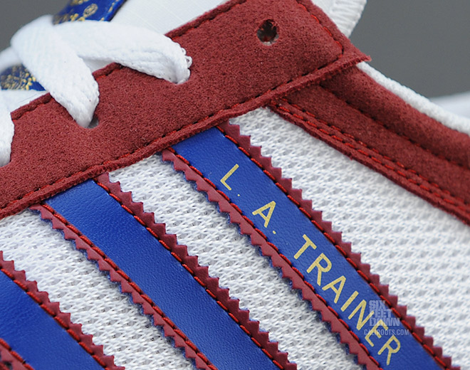 Adidas Originals La Trainer Cardinal True Blue 5