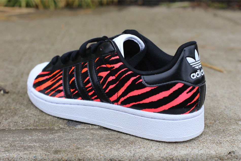 Adidas Originals Superstar 2 W Red Zest Zebra 3