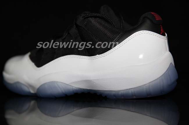 air-jordan-11-low-retro-white-black-red-01 Air Jordan 11 Low Retro White Black Red 01