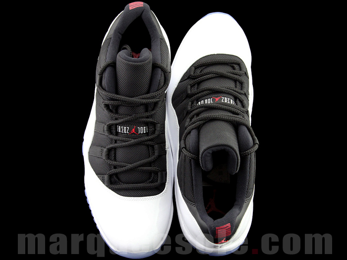 Air Jordan 11 Low White Black Red 2013 004