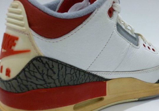 Air Jordan III “Fire Red” – OG Pair on eBay