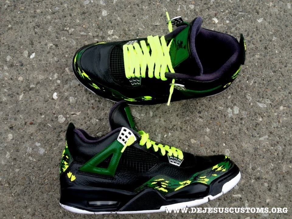 Air Jordan Iv Duck Camo Customs 3